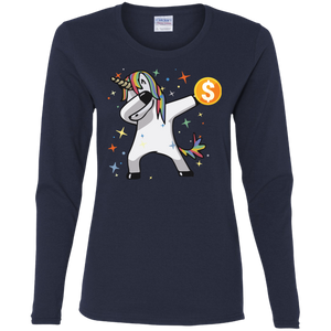 Funny Unicorn Accountant Long Sleeve Shirt