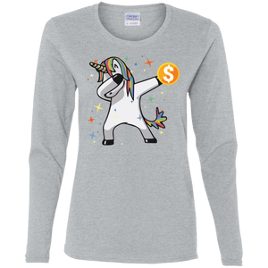 Funny Unicorn Accountant Long Sleeve Shirt