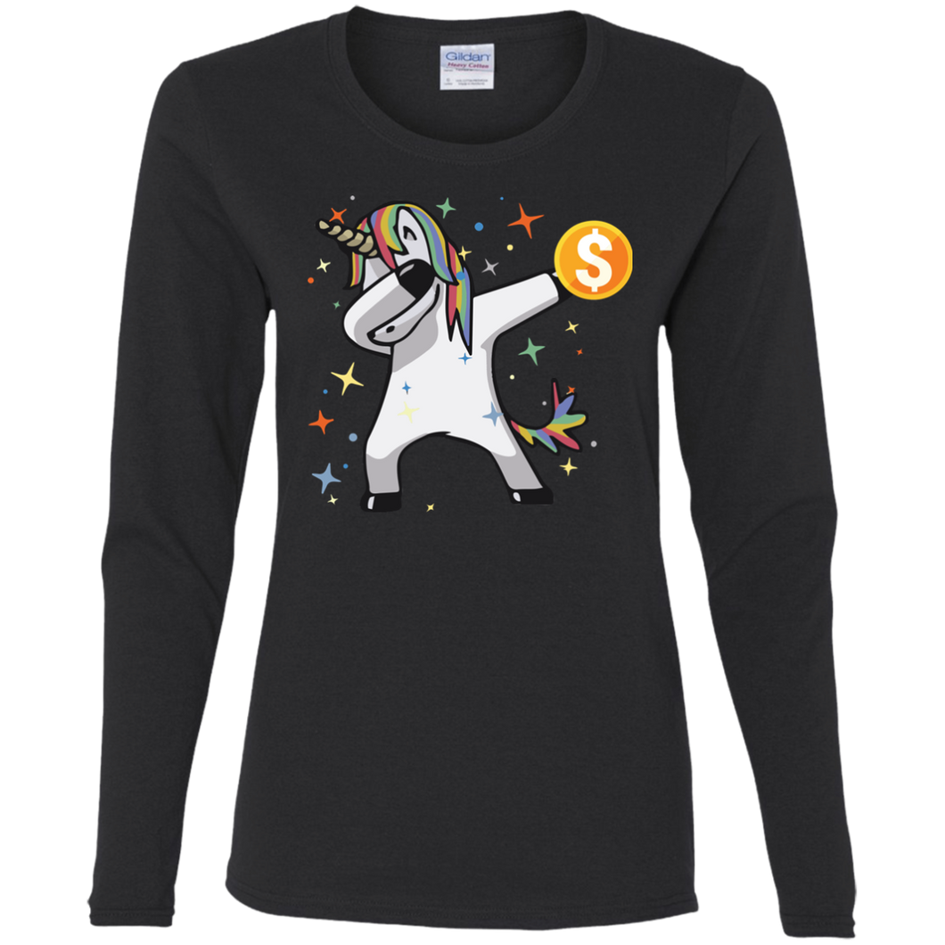 Funny Unicorn Accountant Long Sleeve Shirt